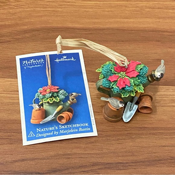 Vintage 2004 HALLMARK Keepsake Nature’s Sketchbook Marjolein Bastin Ornament - Picture 12 of 16